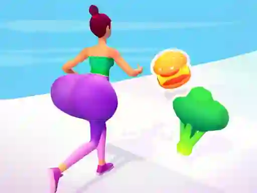Spil Twerk it! body Race 3D online