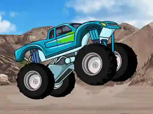 Spil Monster Truck Wheels 2 online