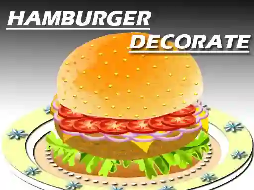Spil Hamburger Decorating online