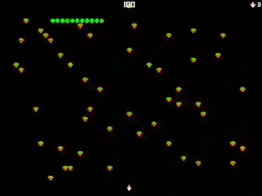Spil Centipede Attack 2D online