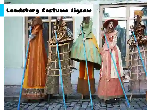 Spil Landsberg Costume Jigsaw online