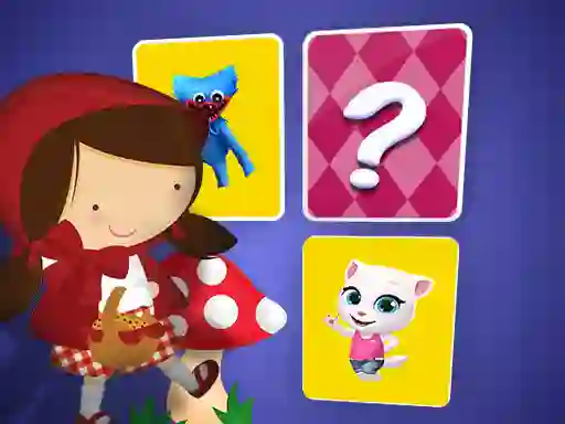 Spil Little Red Riding Hood Memory Card Match online