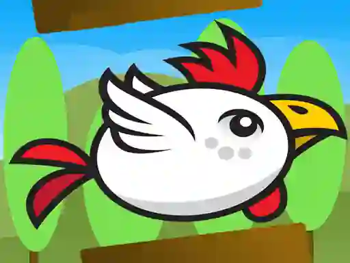 Spil Angry Flappy Chicken Fly online