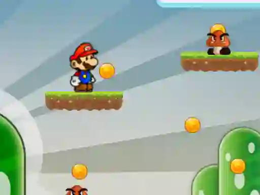 Spil Mario HTML5 Mobile online