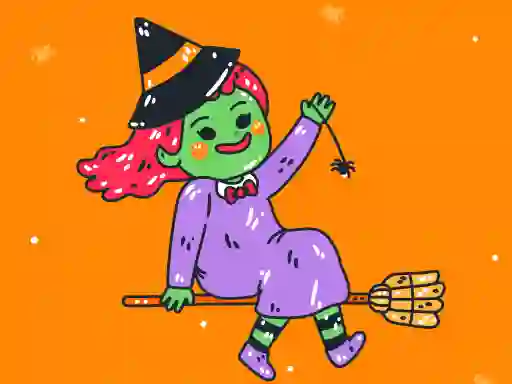 Spil Halloween Monsters Jigsaw online