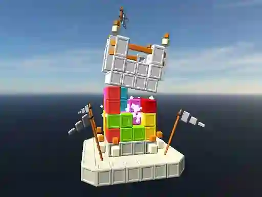 Spil Castle Destruction Blocks online