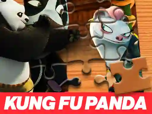 Spil Kung Fu Panda Dragon Knight Jigsaw Puzzle online