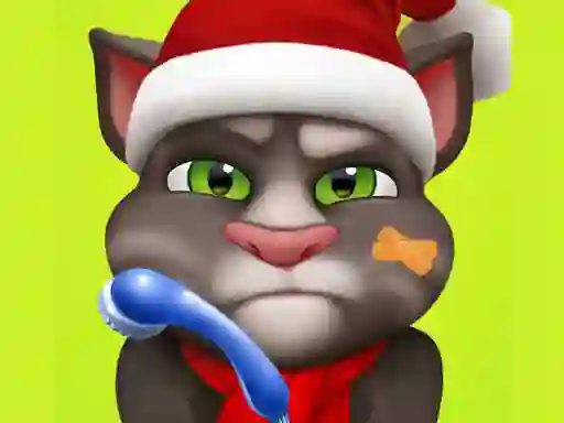 Spil Talking Tom care Injured online