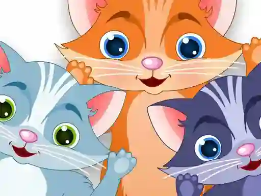 Spil Kittens Match3 online