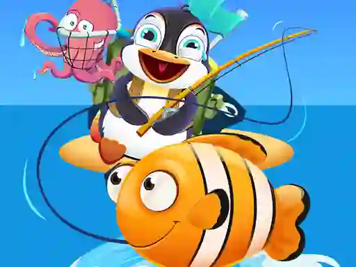 Spil Baby Penguin Fishing online
