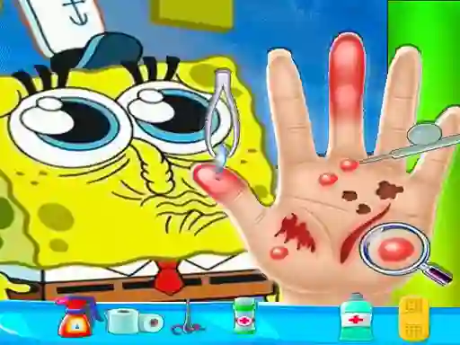 Spil Spongebob Hand Doctor online