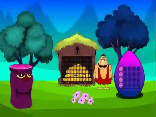 Spil Caveman Treasure Escape online