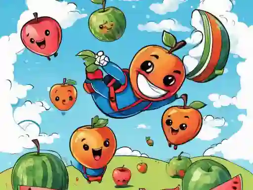 Spil Fruit Merge game online