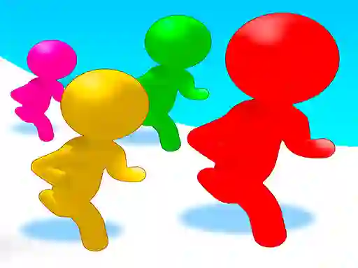 Spil Stickmen Color Run Switch online