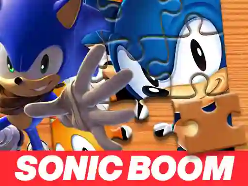 Spil Sonic Boom Jigsaw Puzzle online