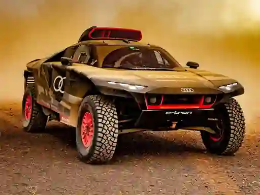 Spil Audi RS Q Dakar Rally Puzzle online
