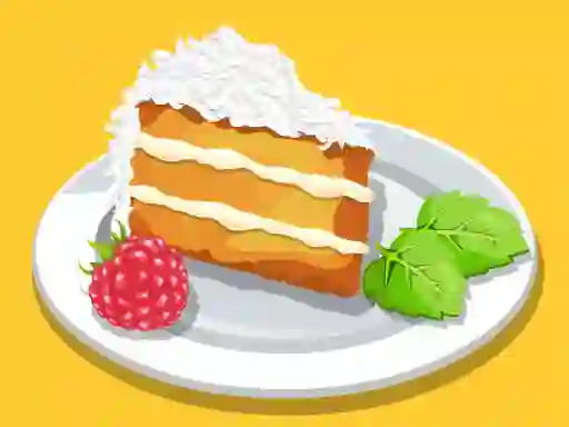 Spil Almond coconut cake online