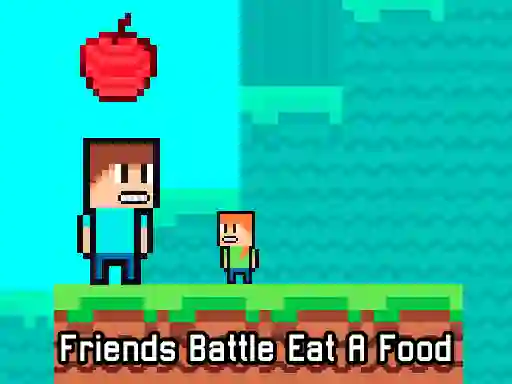 Spil Friends Battle Eat A Food online