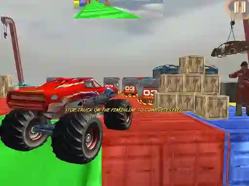 Spil Monster Truck Driving Stunt Game Sim online