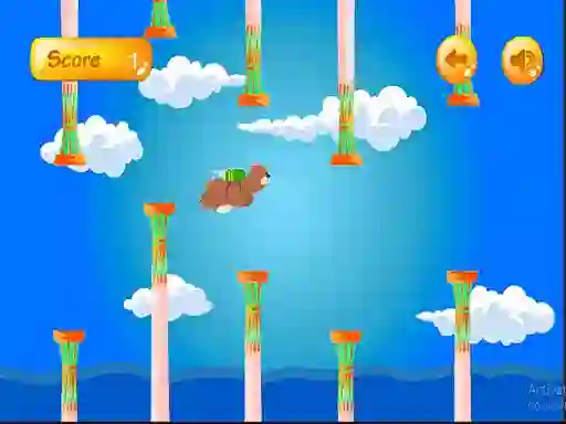 Spil Bear Flight online
