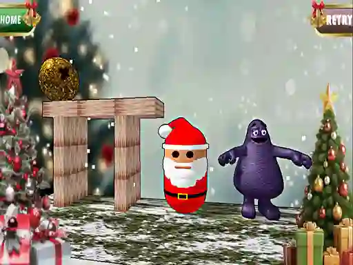 Spil Santa Claus Grima Monster online
