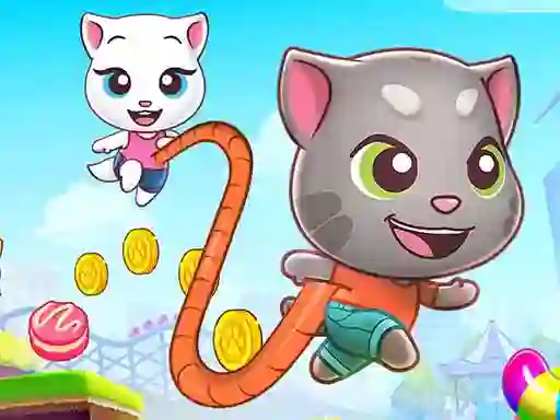 Spil Tom & Angela Jump online