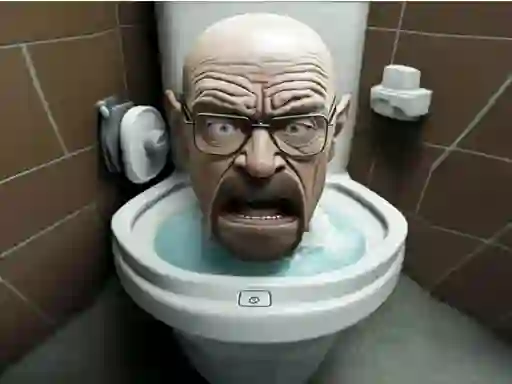 Spil Funny Skibidi Toilet Face online
