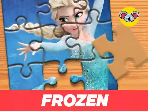 Spil Frozen Jigsaw Puzzle Planet online