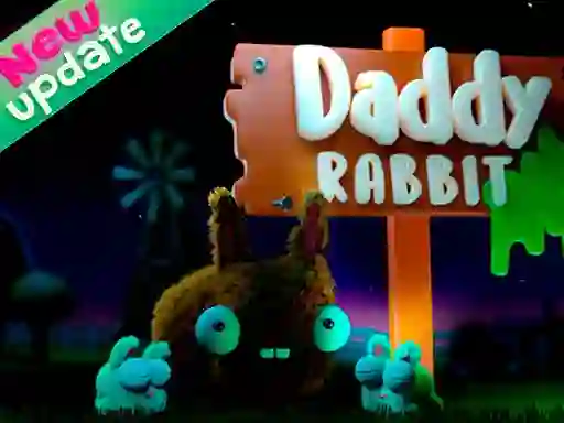 Spil Daddy Rabbit Zombie Farm online