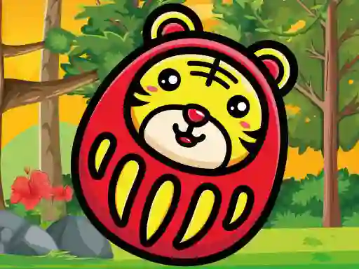 Spil Daruma Tiger Run online