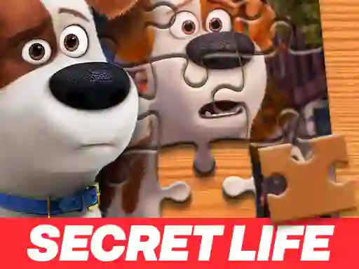 Spil The Secret Life of Pets Jigsaw Puzzle online