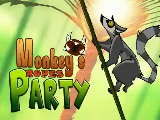 Spil Monkey's ropes party online