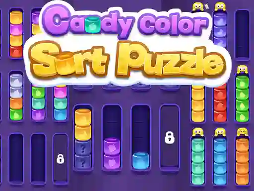 Spil Сandy Color sort puzzle online