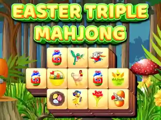 Spil Easter Triple Mahjong online