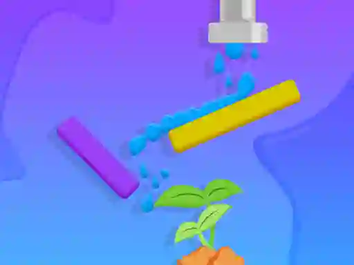 Spil Sprinkle Plants Puzzle Game online