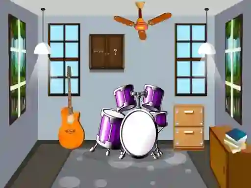 Spil Musician House Escape online