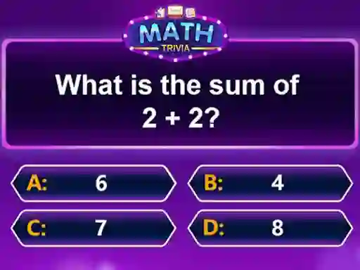 Spil Math Trivia online