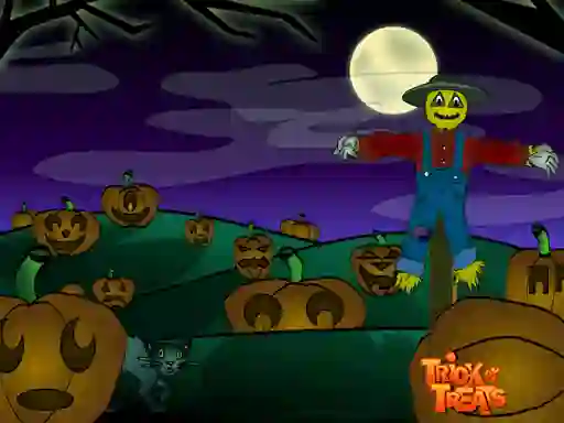 Spil Halloween 2020 Slide online