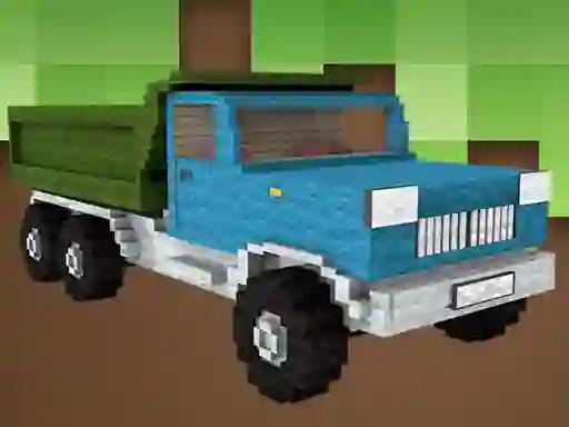 Spil Minecraft Truck Jigsaw online