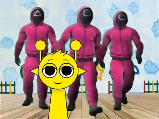 Spil Sprunki in Squid Game Chamber online