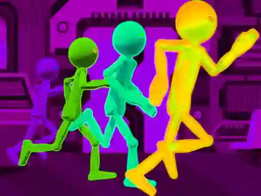 Spil Stickman Escape Parkour online