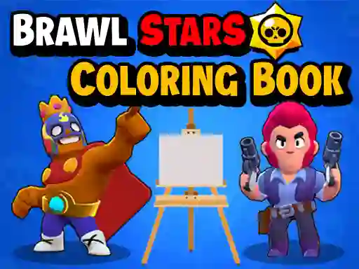 Spil Brawl Stars Coloring Books online