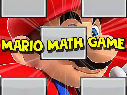 Spil Mario Math Game online