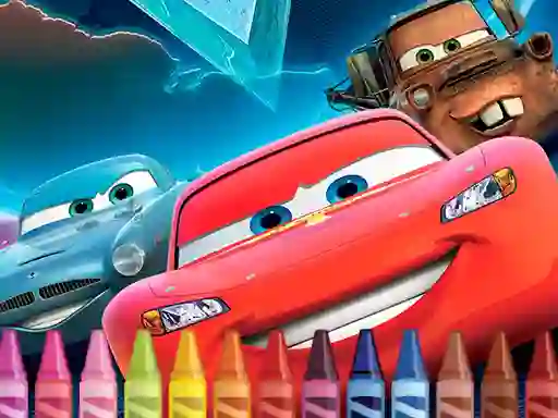 Spil McQueen Coloring online
