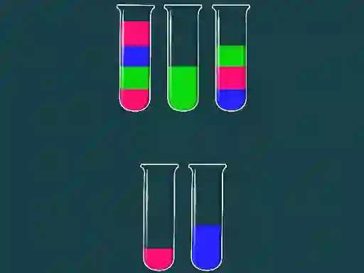 Spil Water Sorting Color in the bottle online
