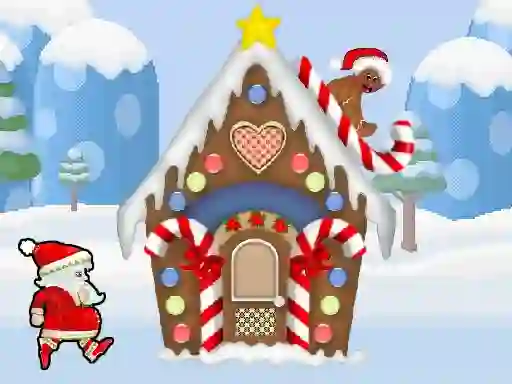 Spil Santa Christmas Run online