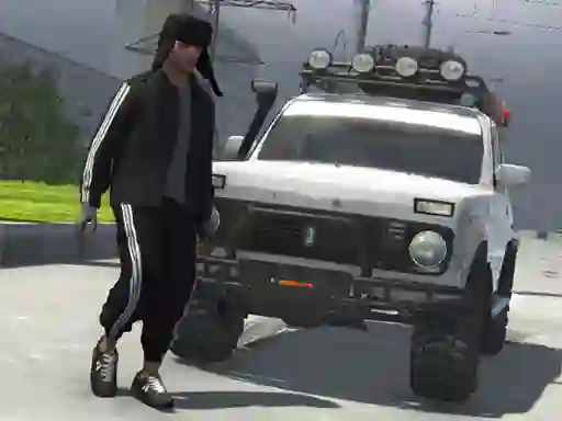 Spil Russian Taz Driving 3 online