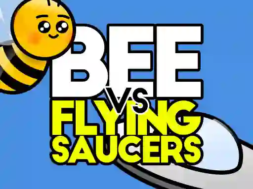 Spil Bee vs flying saucers online