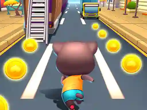 Spil Paw Puppy Kid Subway Surfers Runner online