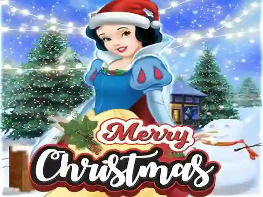 Spil Snow White Xmas DressUp online
